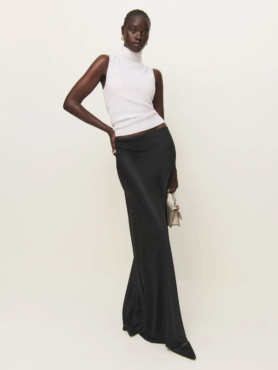 Bella Satin Skirt - Image 4