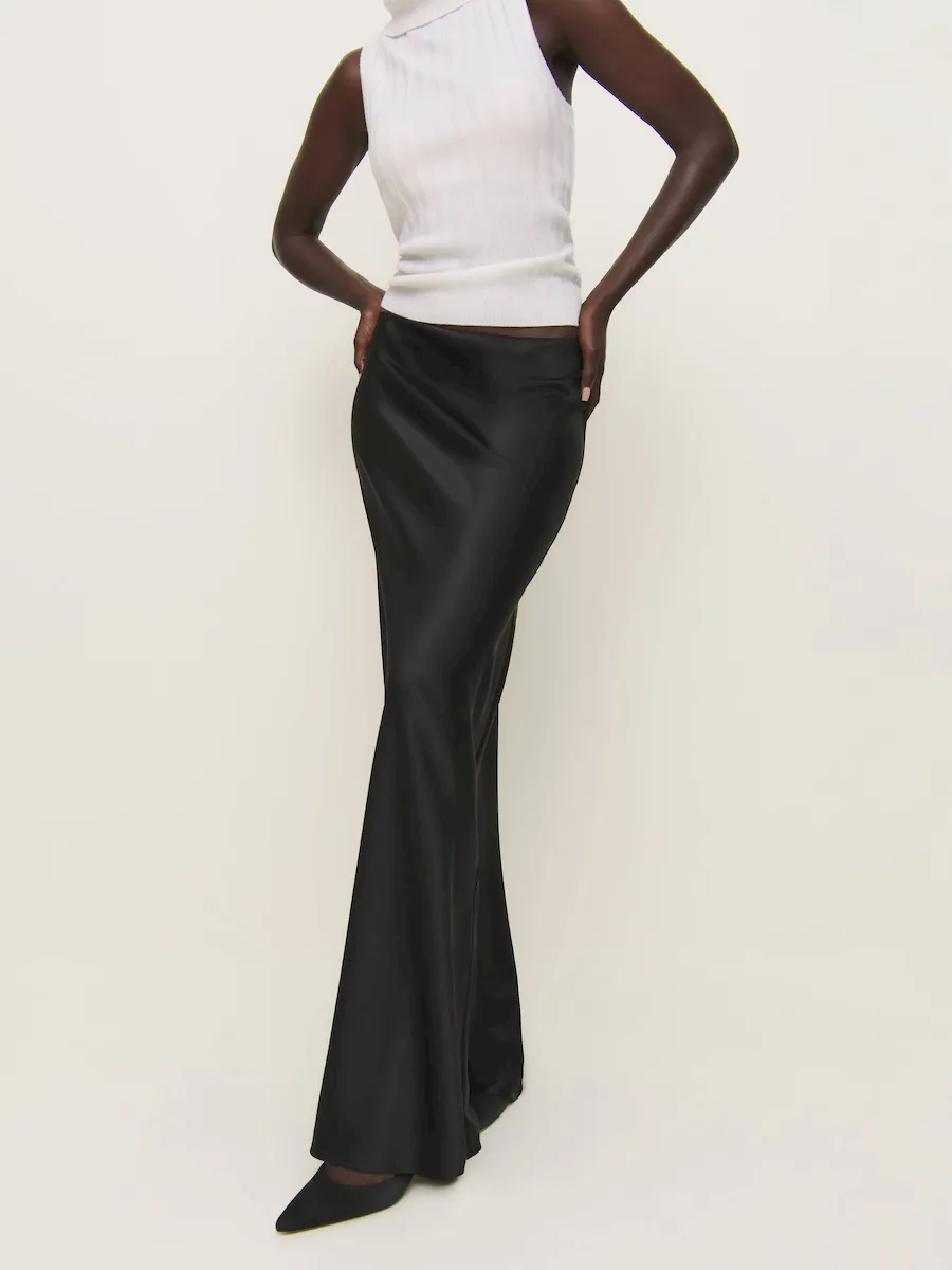 Bella Satin Skirt - Image 6