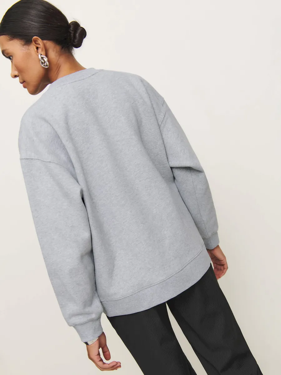 Drew Vintage Oversized Crewneck Sweatshirt - Image 3