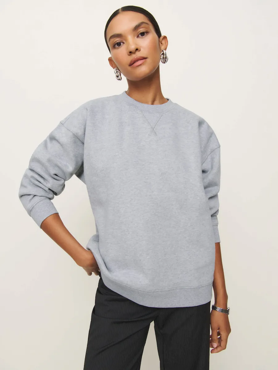 Drew Vintage Oversized Crewneck Sweatshirt - Image 4