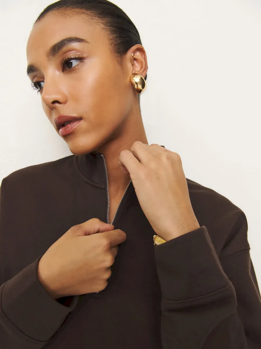 Maddie Zip Sweatshirt - Image 5