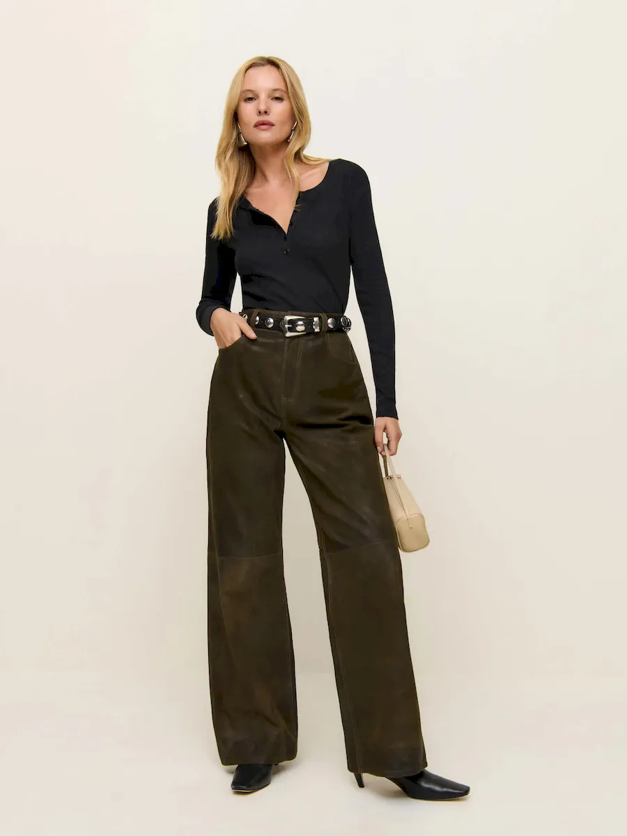 Jayden Long Sleeve Henley Tee - Image 4