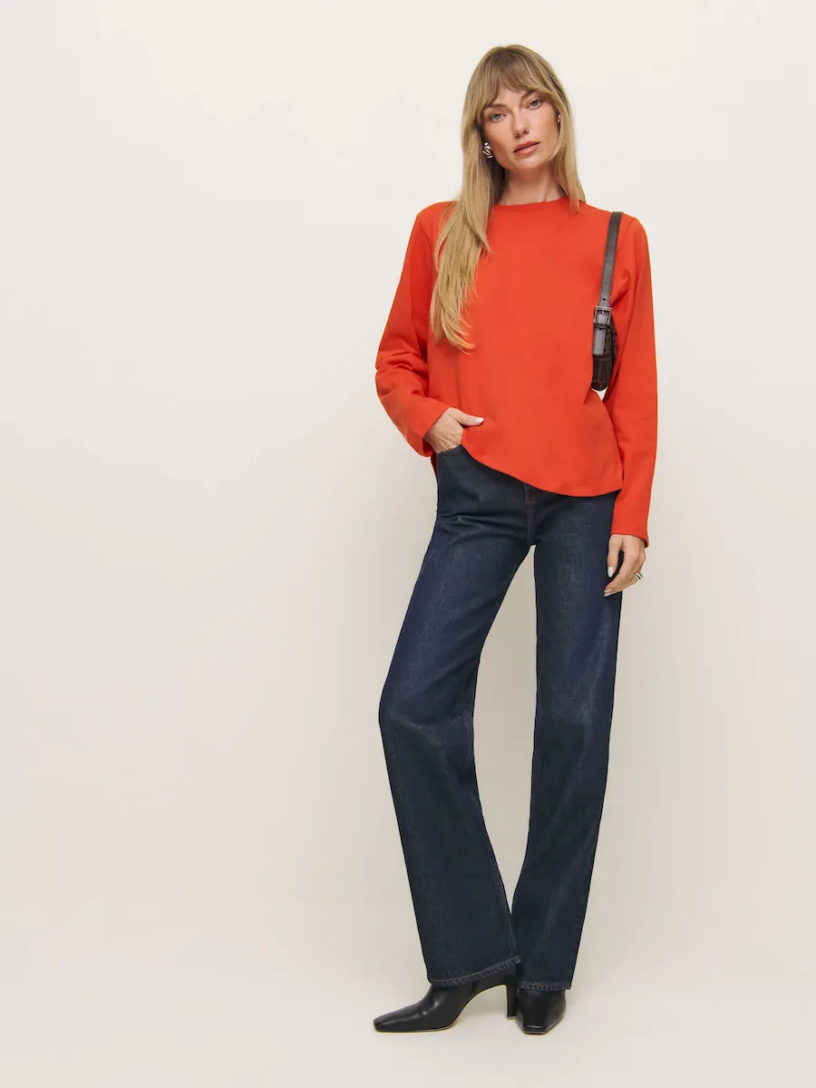 Asher Oversized Long Sleeve Tee