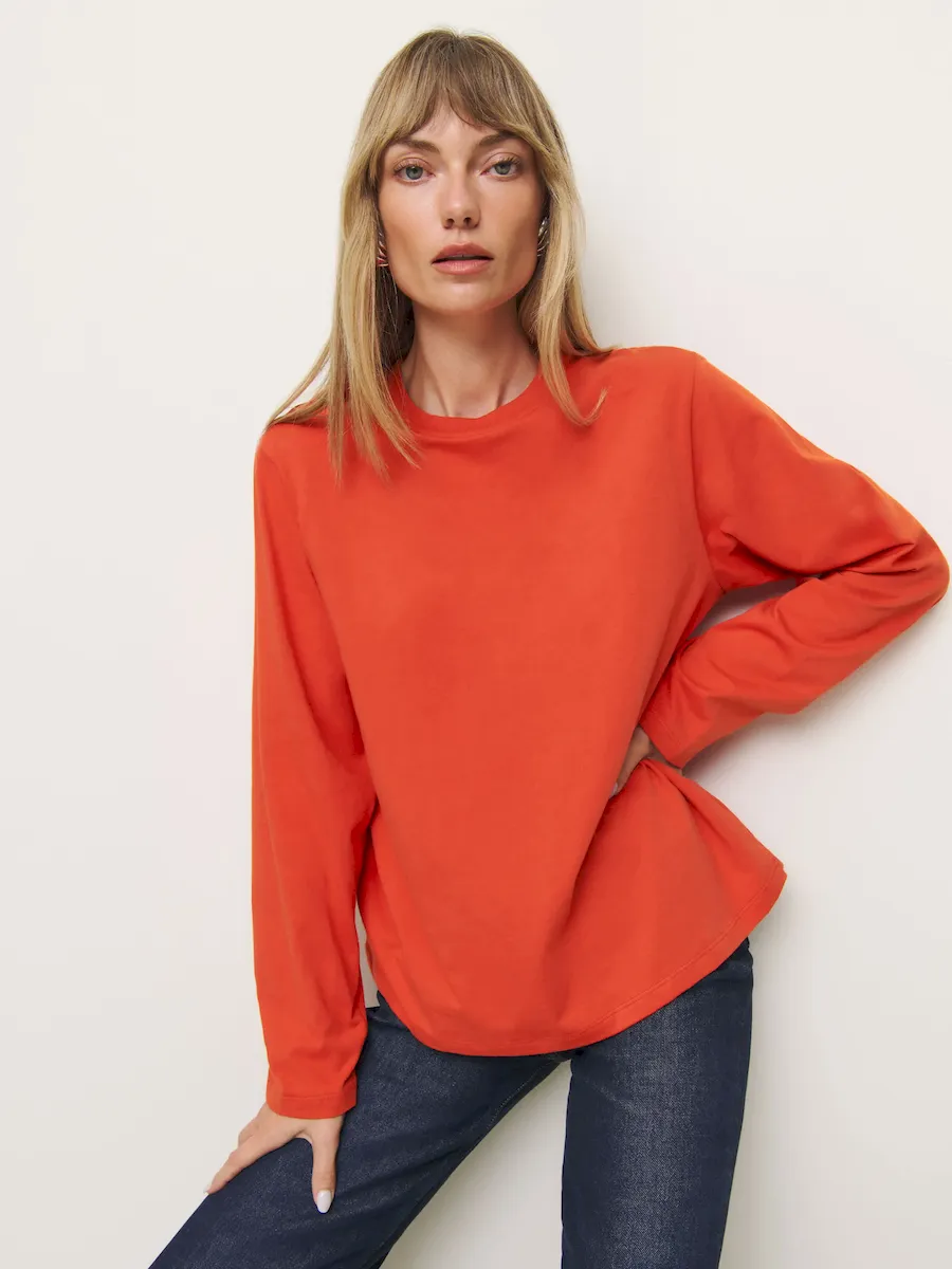 Asher Oversized Long Sleeve Tee - Image 2