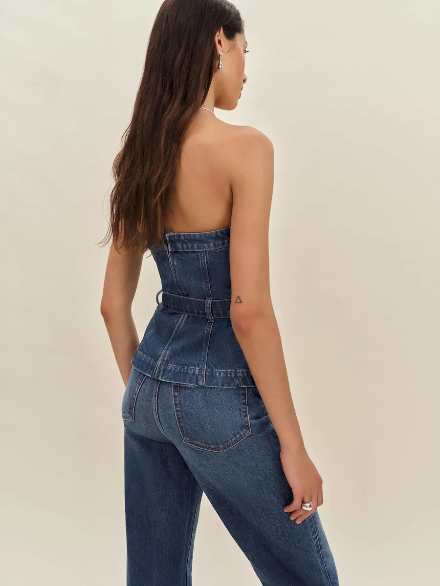 Collins Denim Top - Image 3