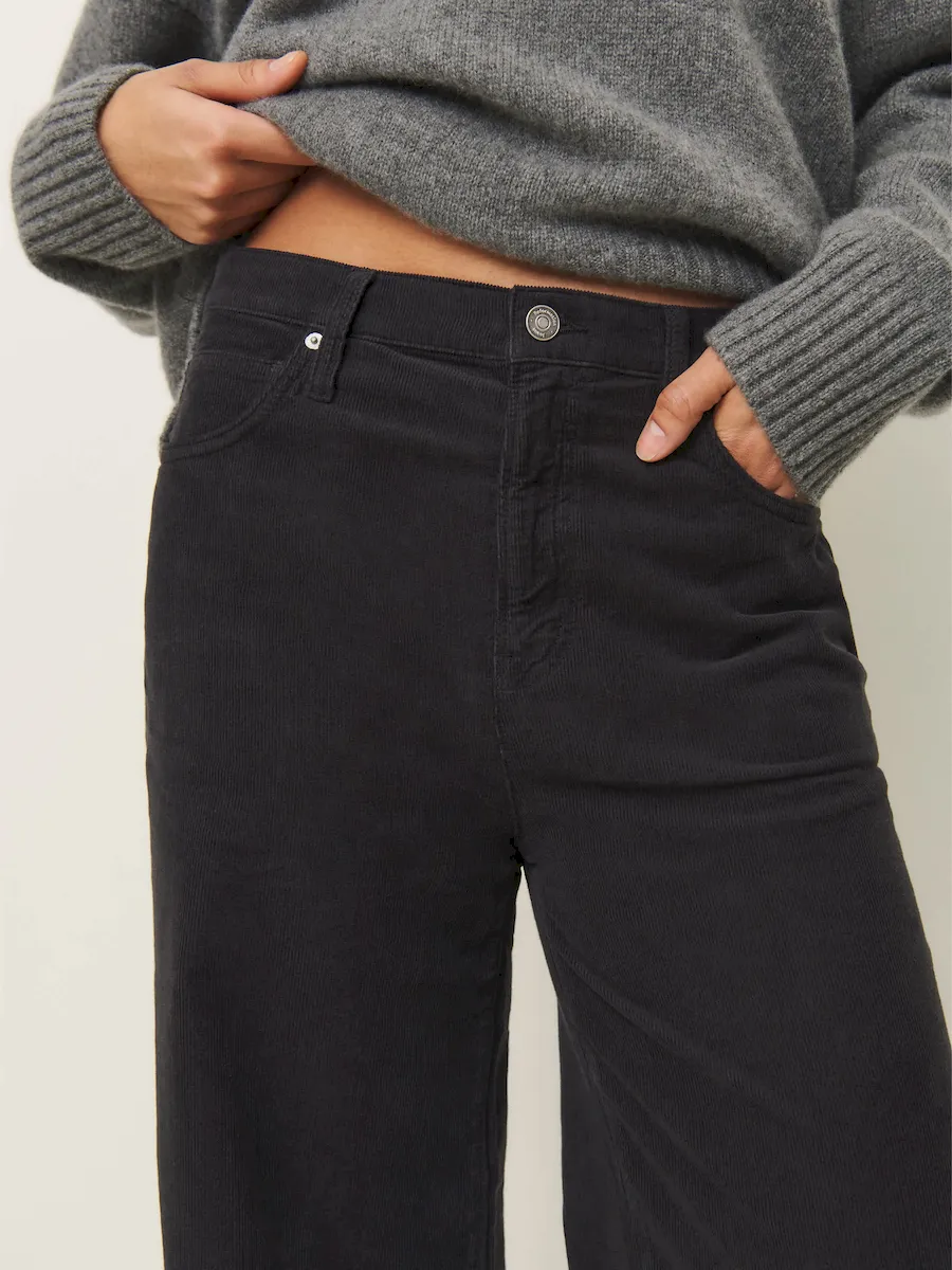 Eden Wide Leg Corduroy Pants - Image 5