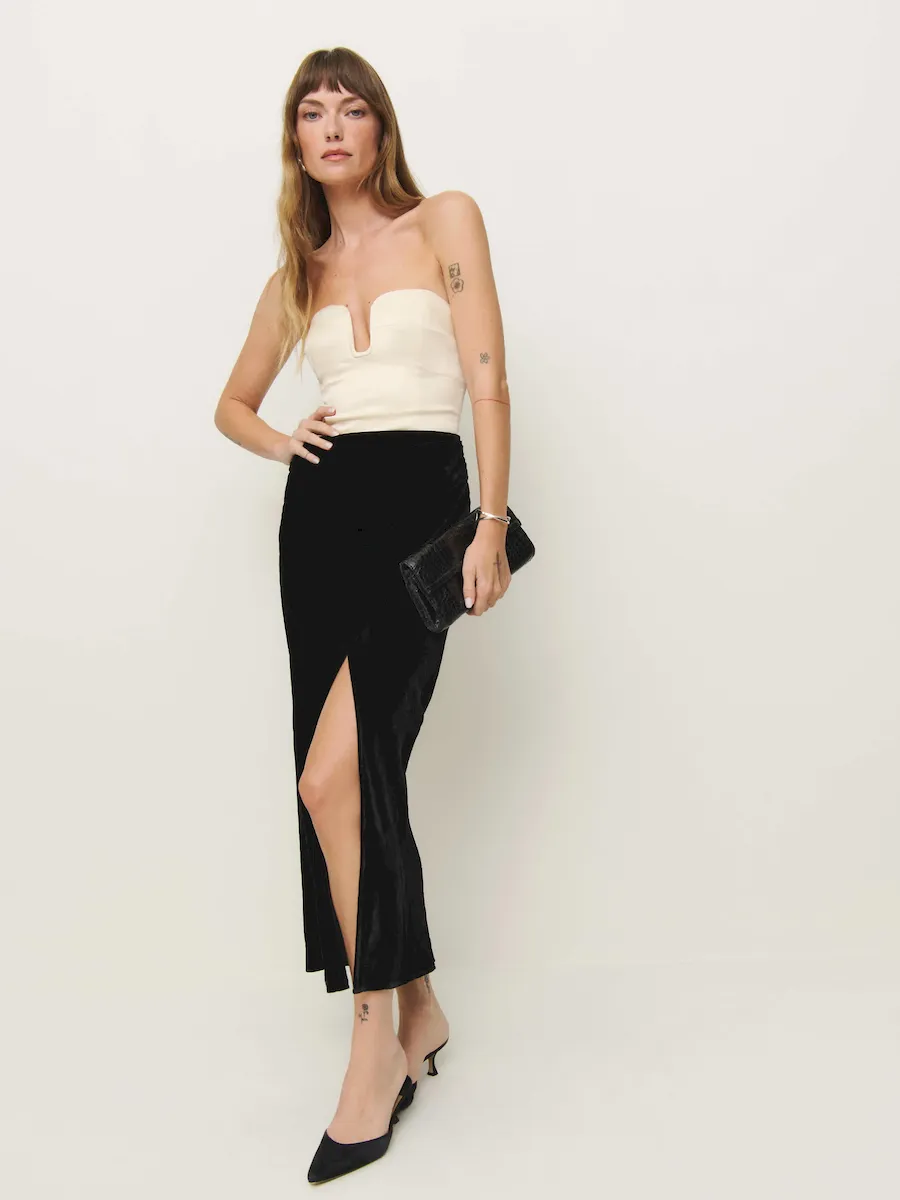 Minara Velvet Dress - Image 2