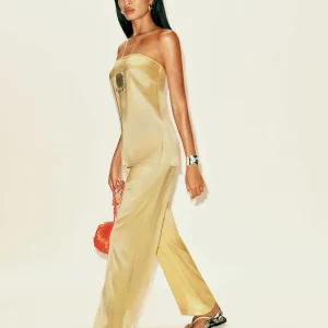 Alleia Satin Two Piece