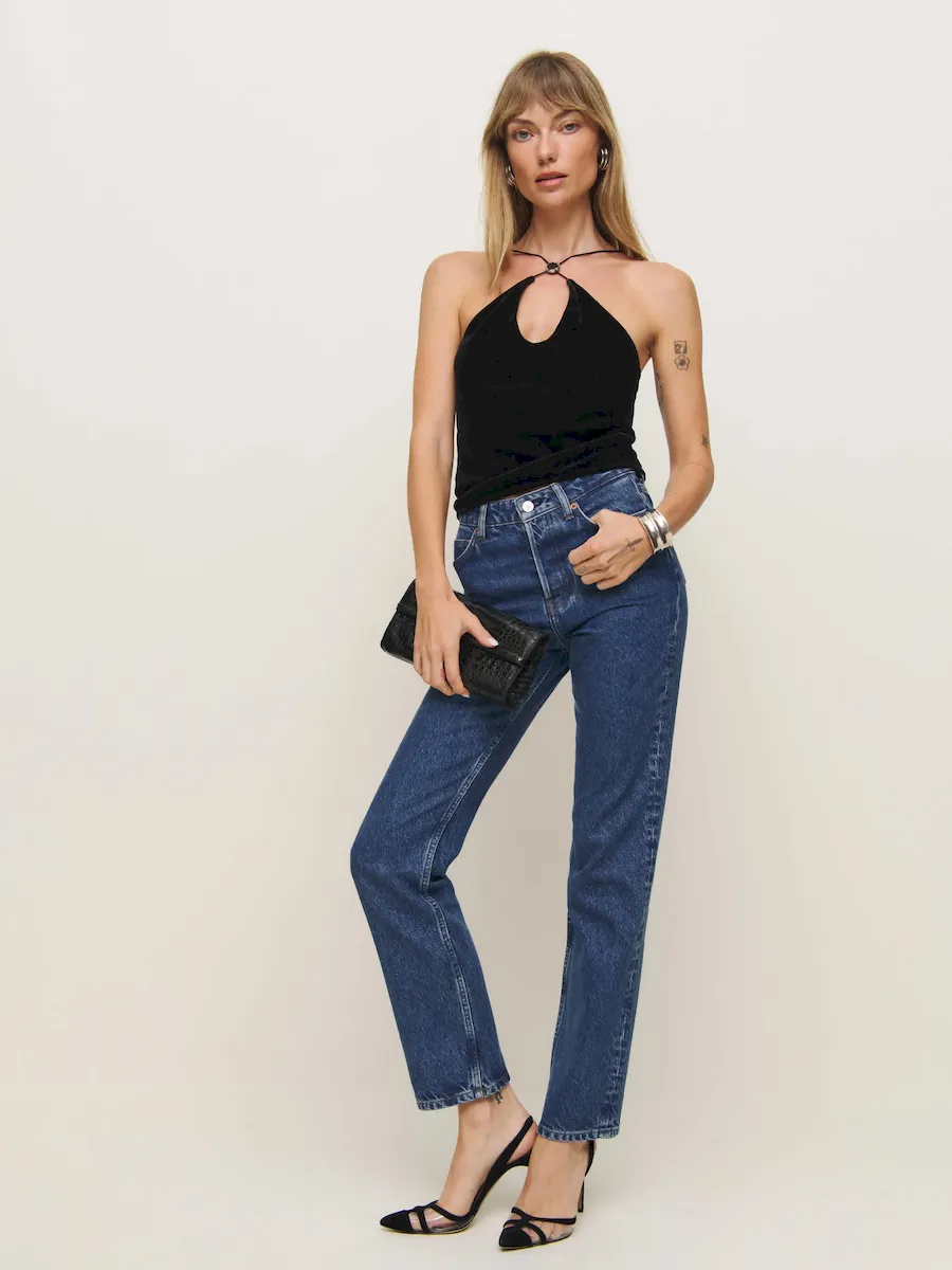 Rea Velvet Top - Image 4