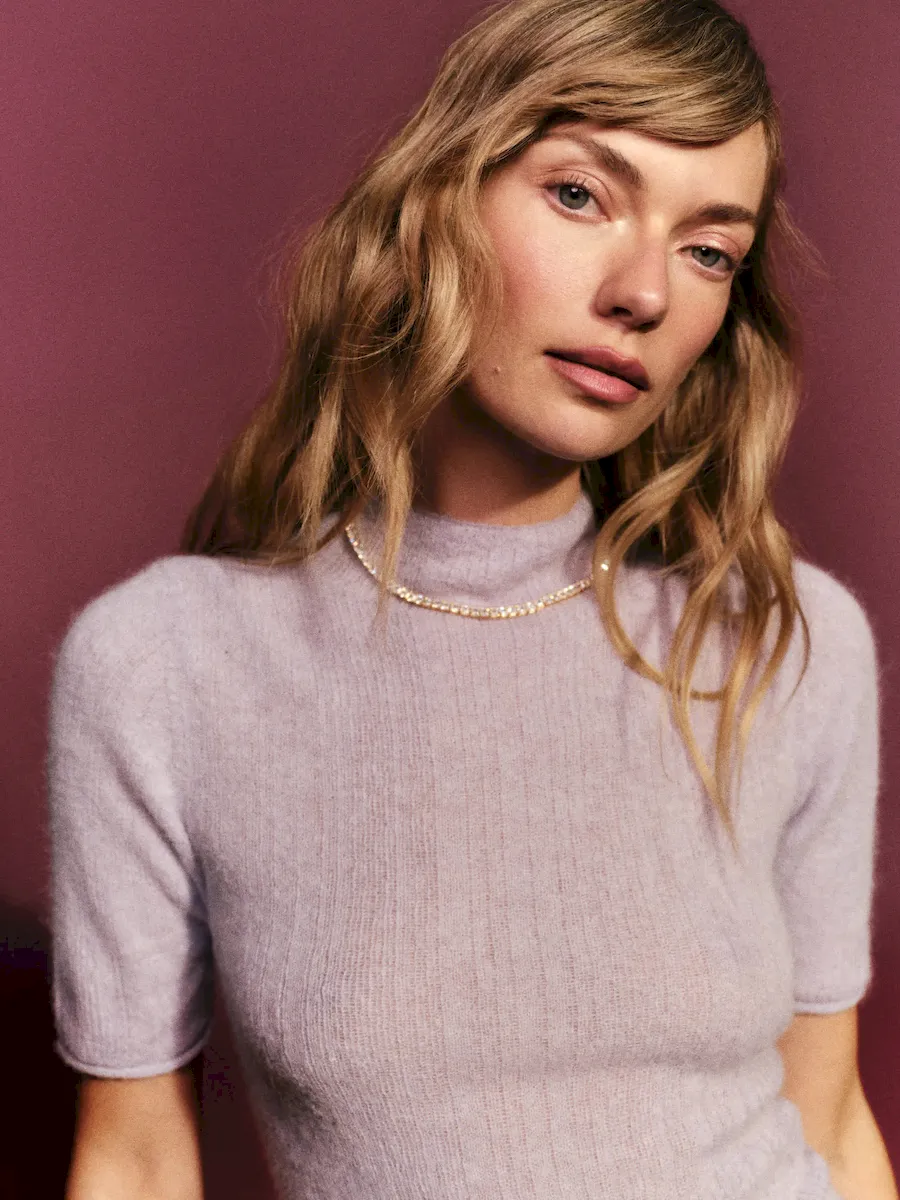 Beckett Mock Neck Sweater - Image 2