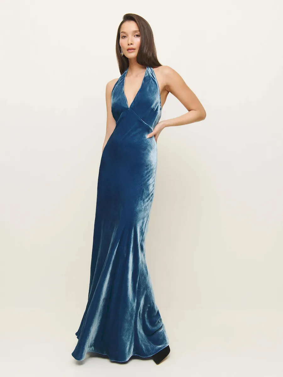Daniella Velvet Dress - Image 7
