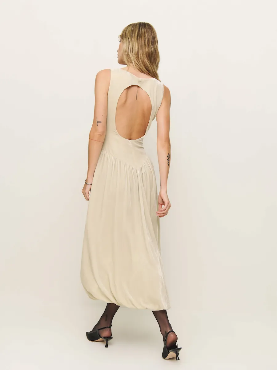 Elvira Velvet Dress - Image 2