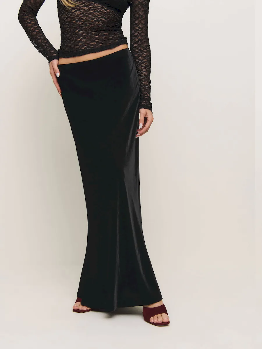 Bella Velvet Skirt - Image 4