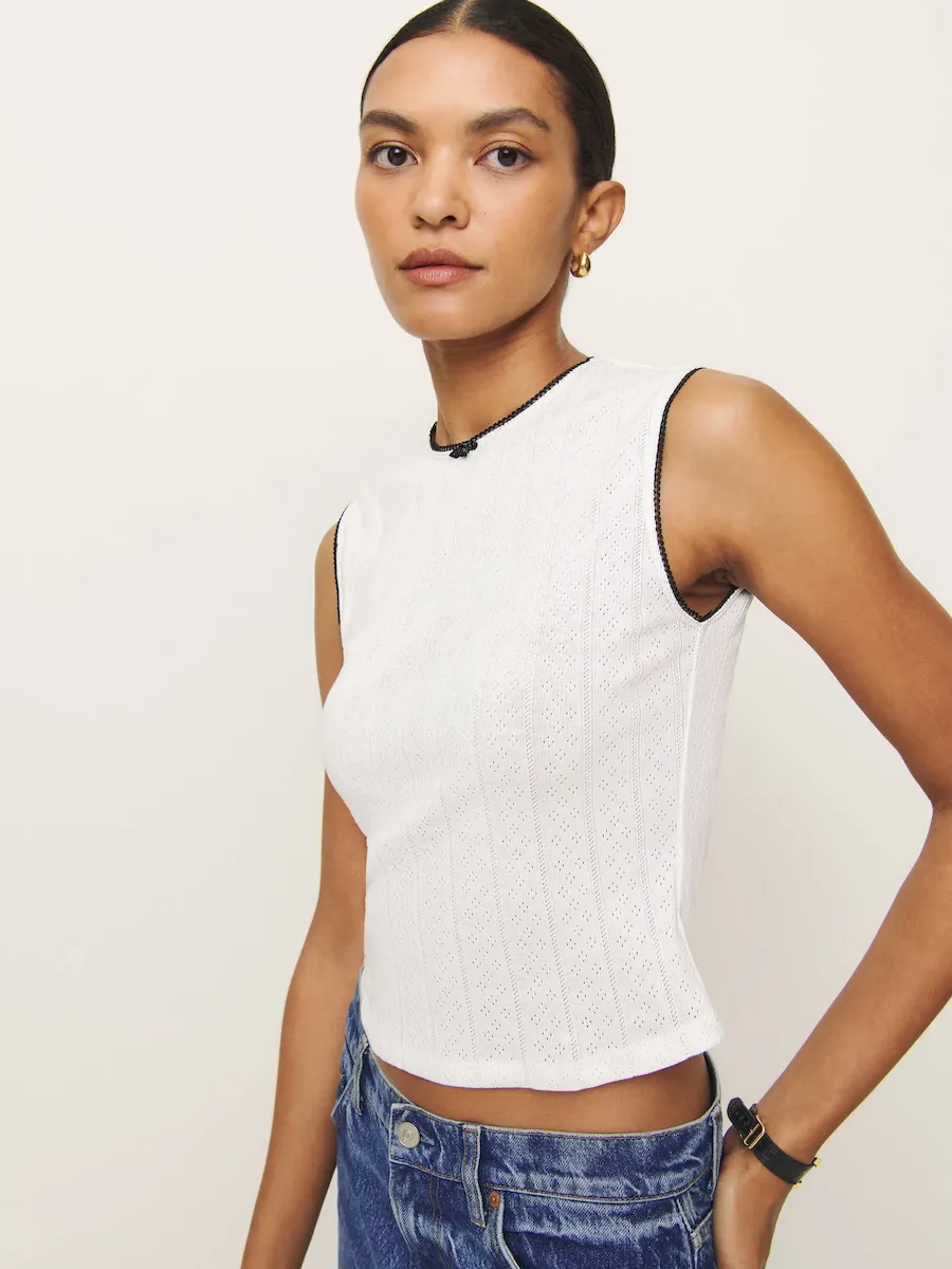 Ryland Pointelle Tank