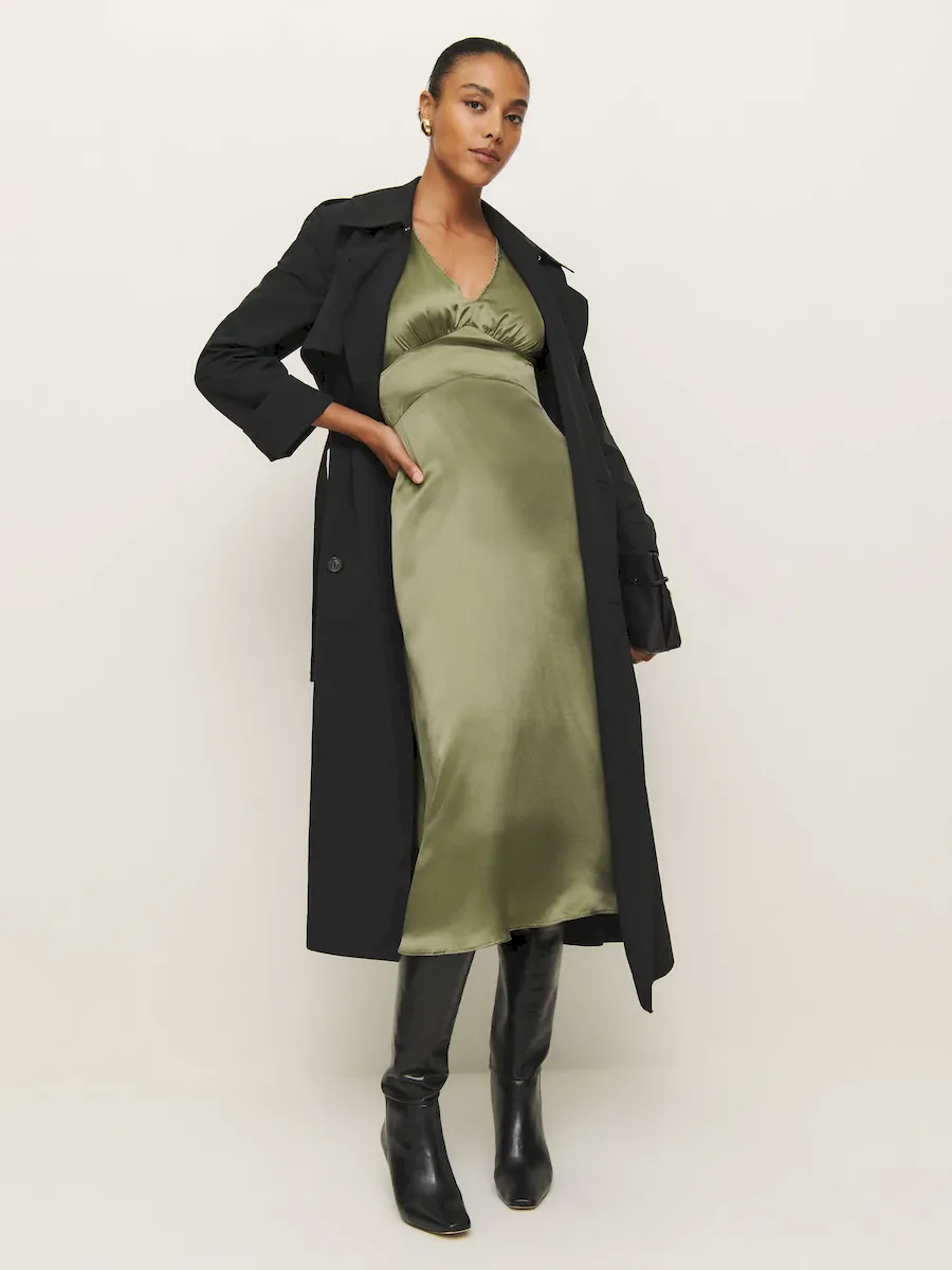 Cassie Silk Dress - Image 4