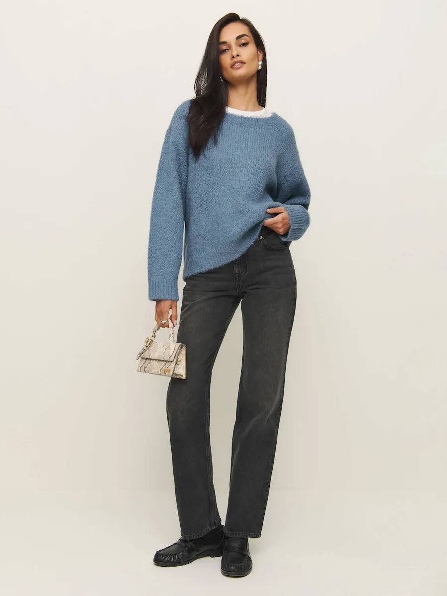 Cici Oversized Crew Sweater - Image 8