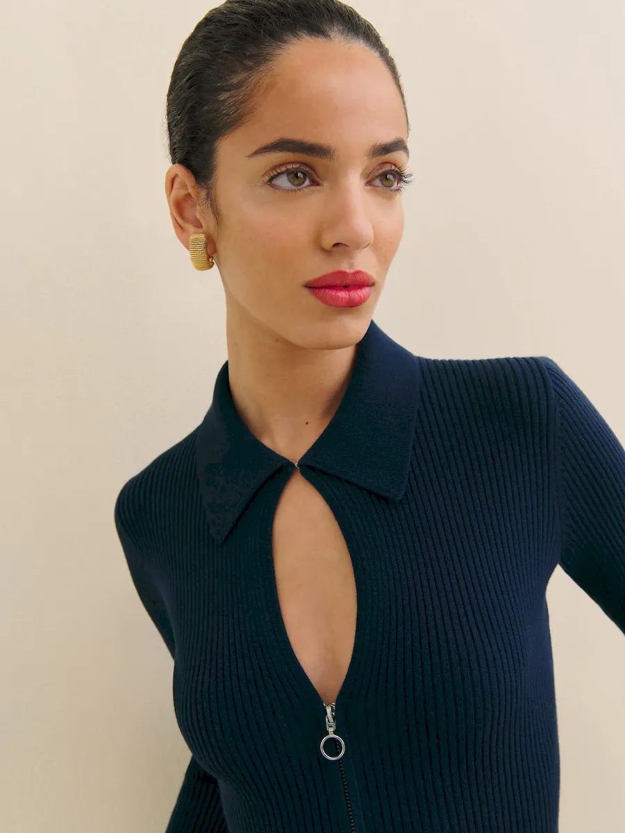 Hastings Cotton Sweater Zip - Image 2