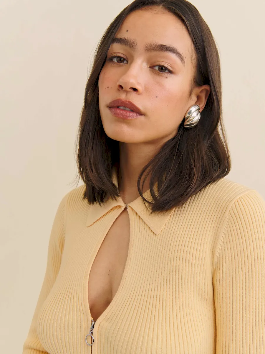 Hastings Cotton Sweater Zip - Image 2