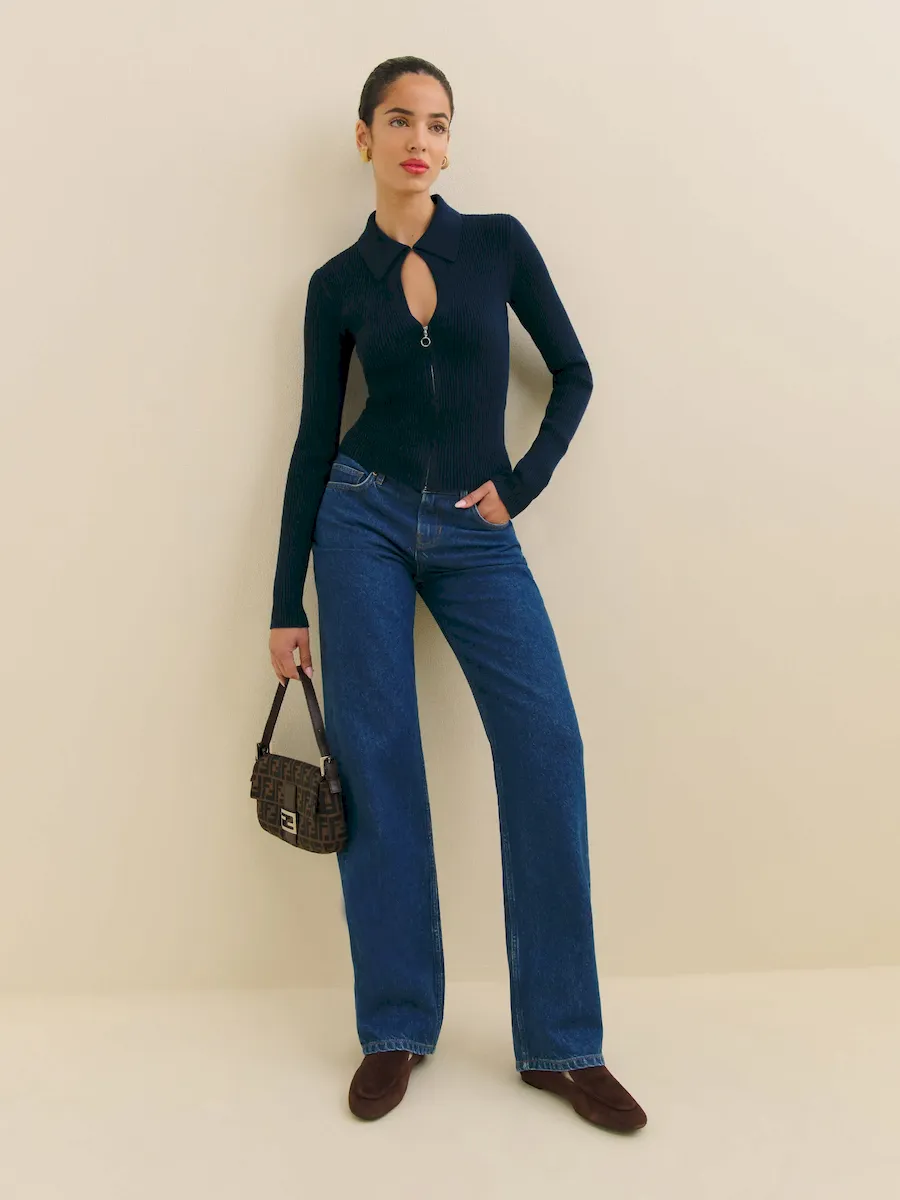 Hastings Cotton Sweater Zip - Image 4