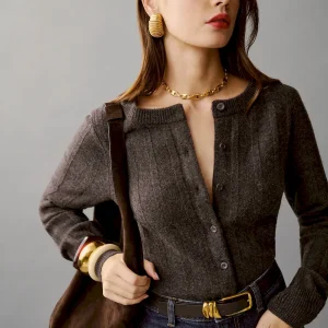 Hannah Regenerative Wool Cardigan