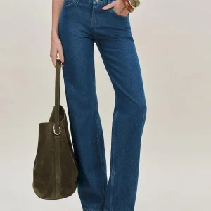 Charlee Low Rise Straight Leg Jeans