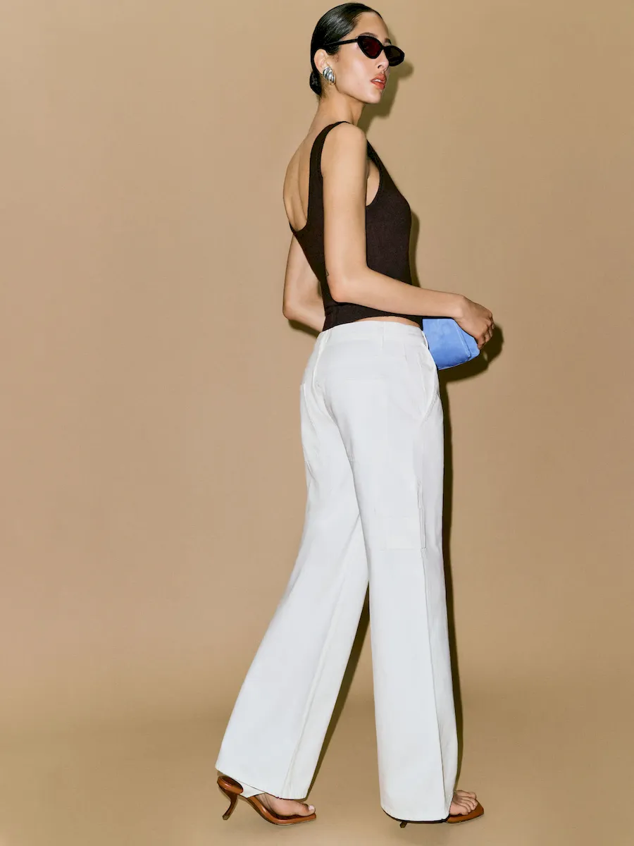 Diego Mid Rise Baggy Utility Jeans - Image 6