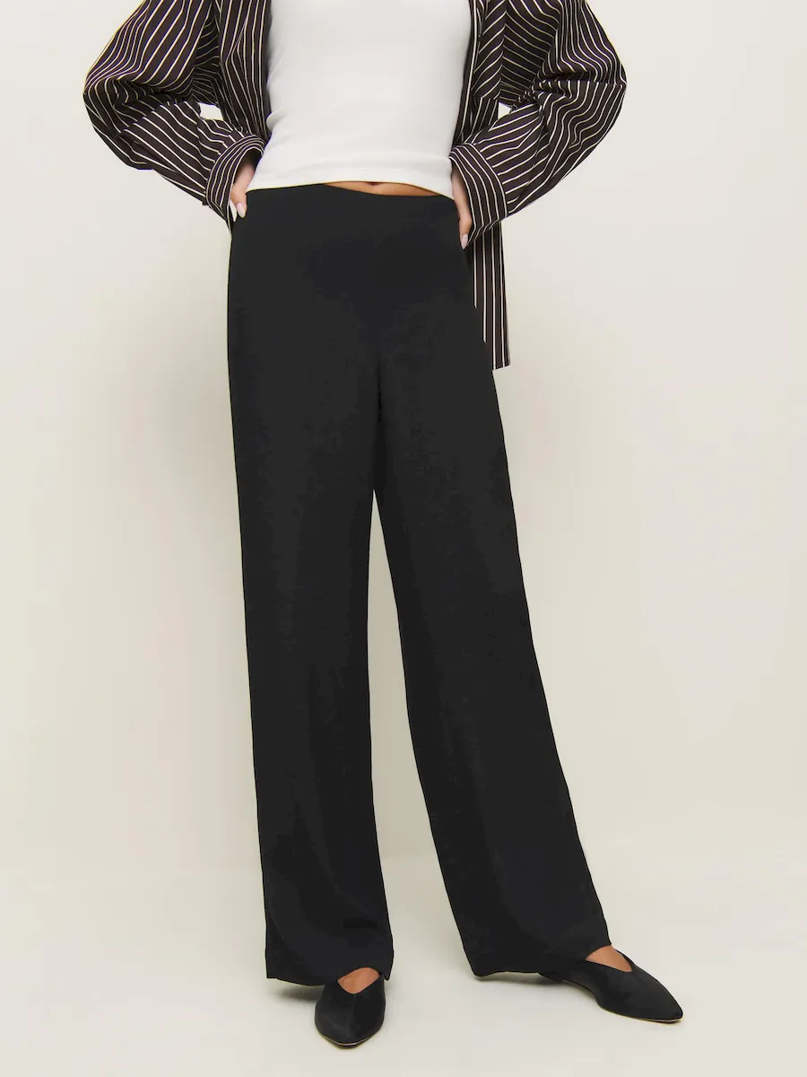 Petites Hallie Mid Rise Pant - Image 2