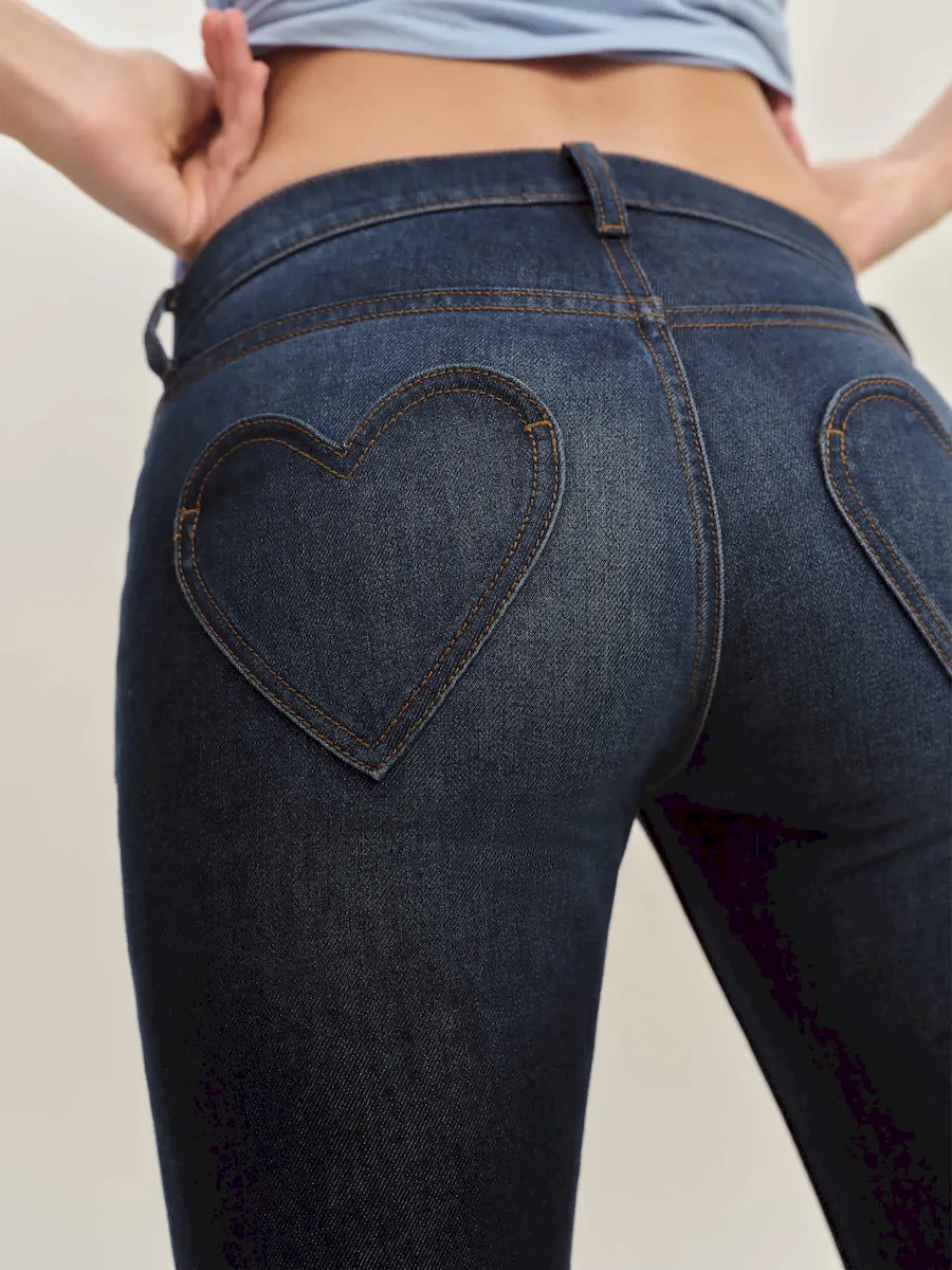 Kenny Low Rise Bootcut Jeans - Image 4