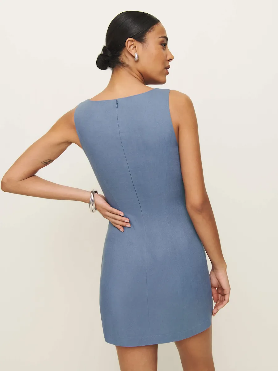 Zarae Linen Dress - Image 3