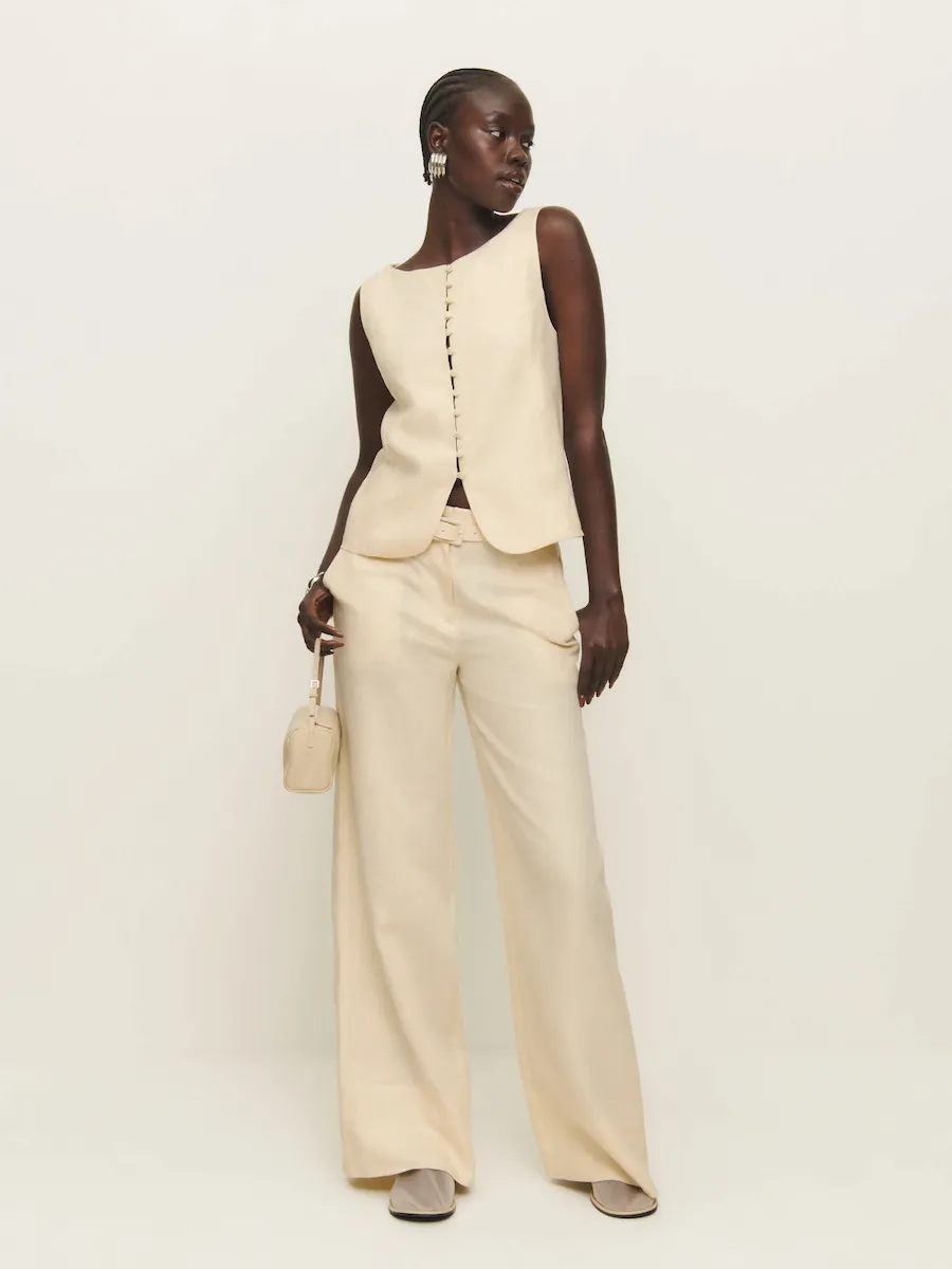 Addison Linen Top - Image 2