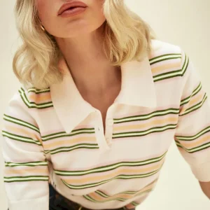 Campbell Cotton Polo Sweater