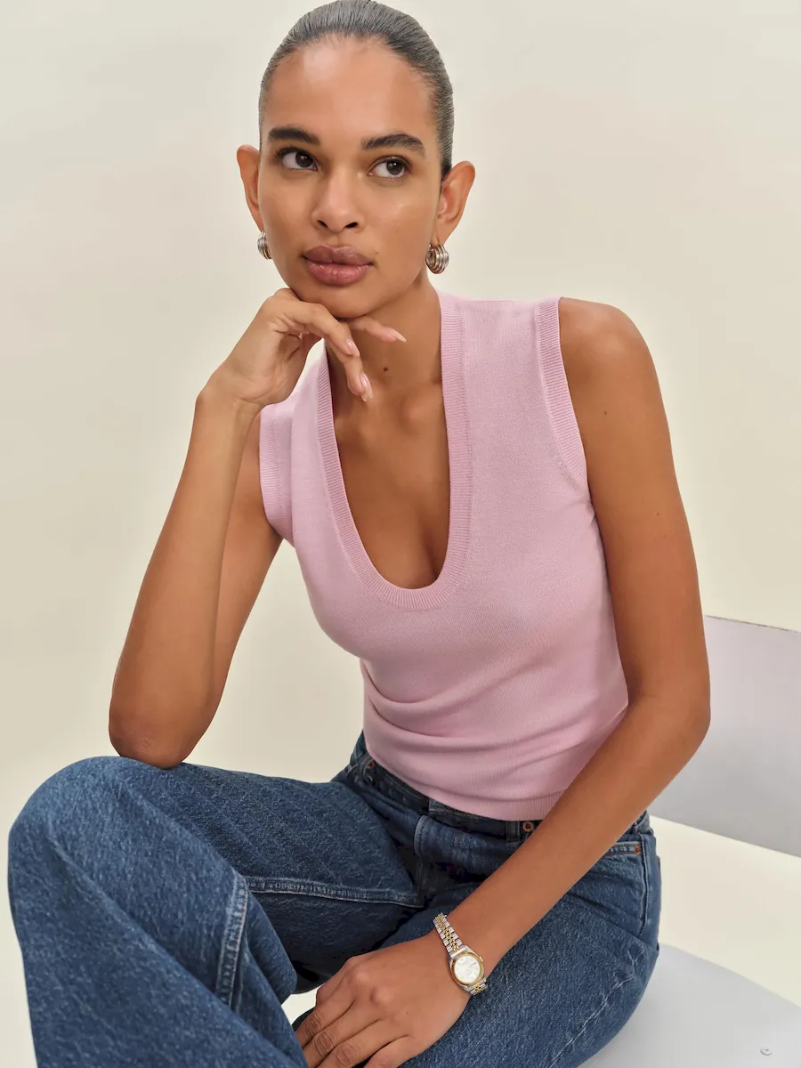 Marta Regenerative Merino Sweater Tank