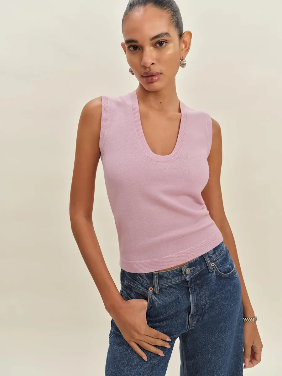 Marta Regenerative Merino Sweater Tank - Image 4