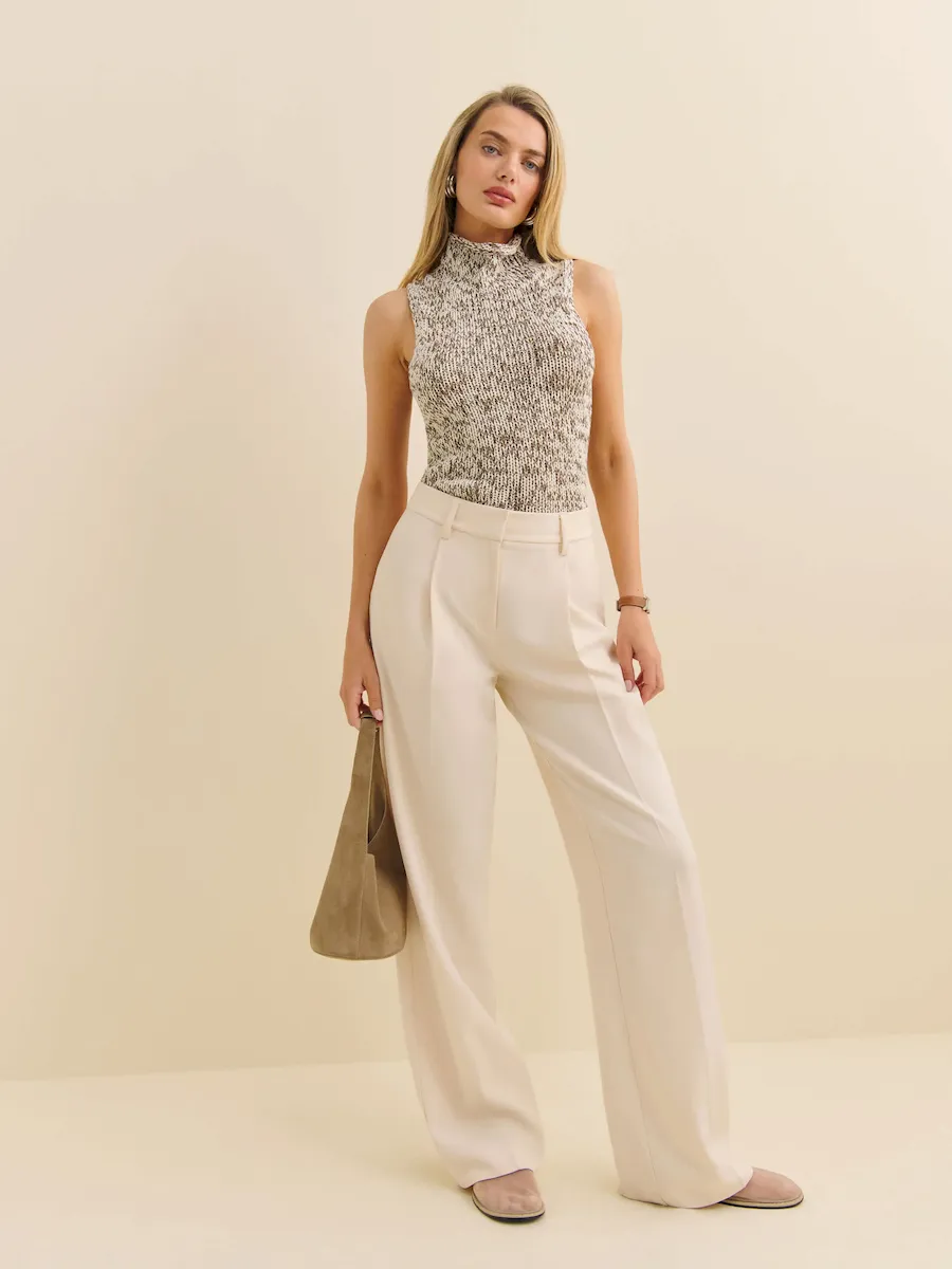 Maisie Cotton Sweater Tank - Image 3