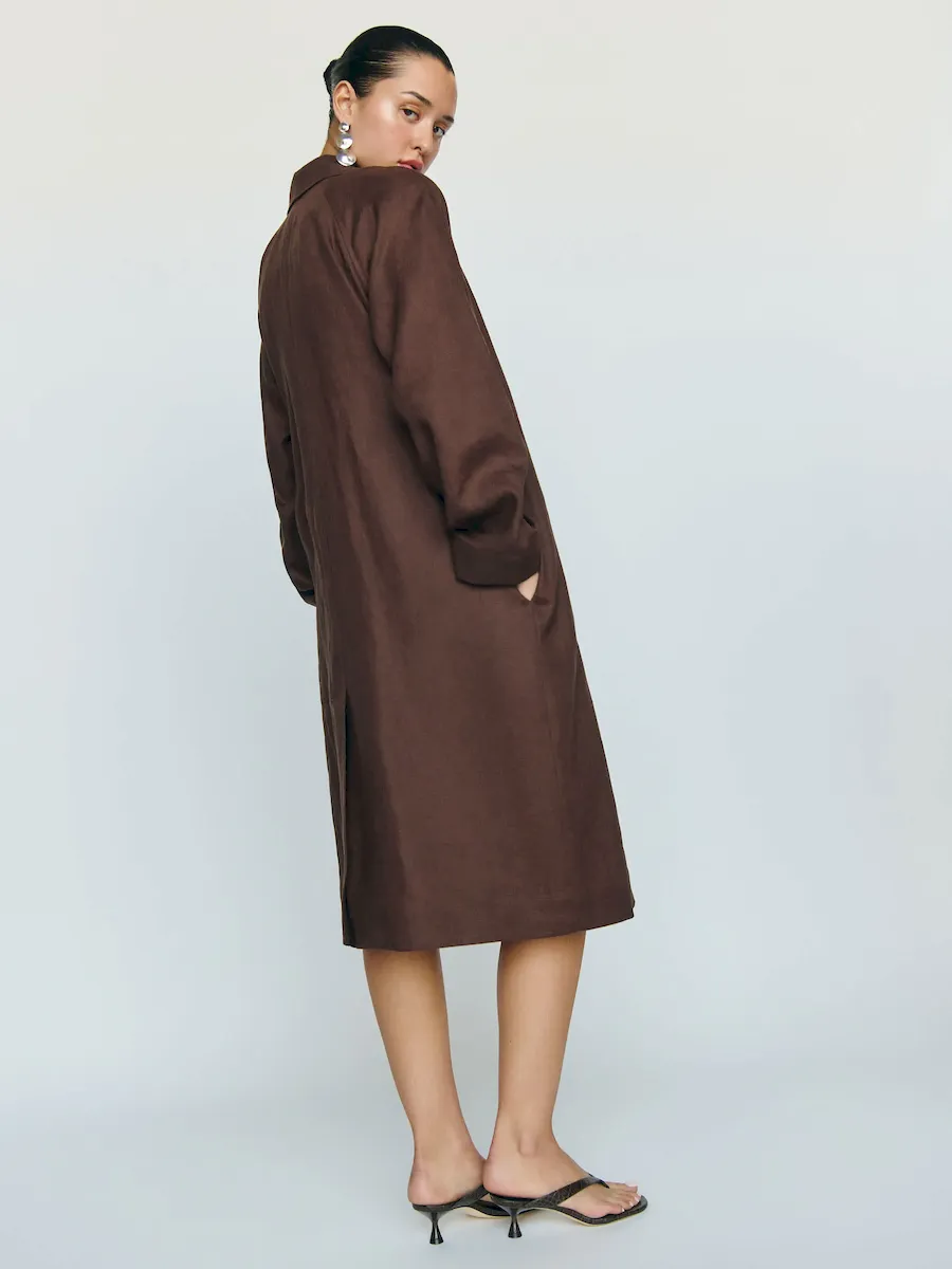 Beck Linen Trench - Image 4