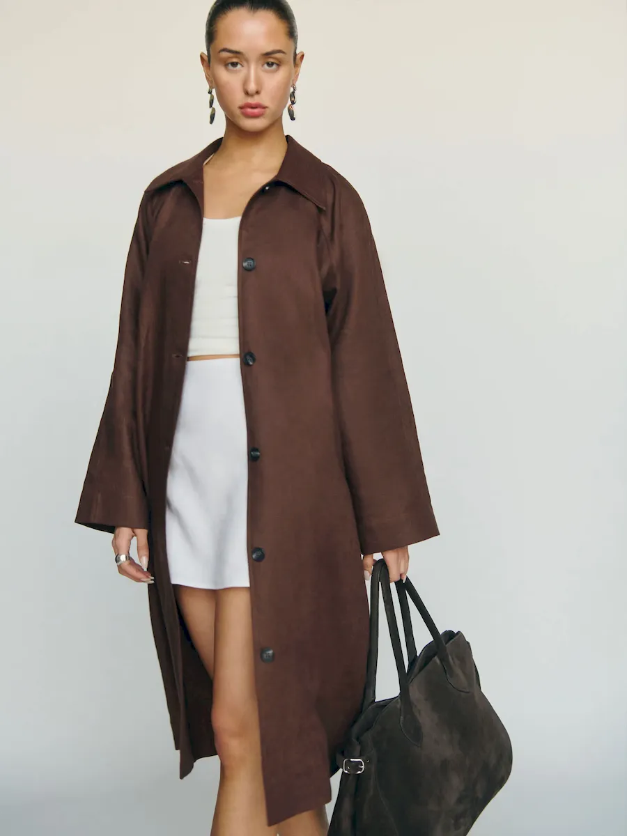 Beck Linen Trench - Image 5