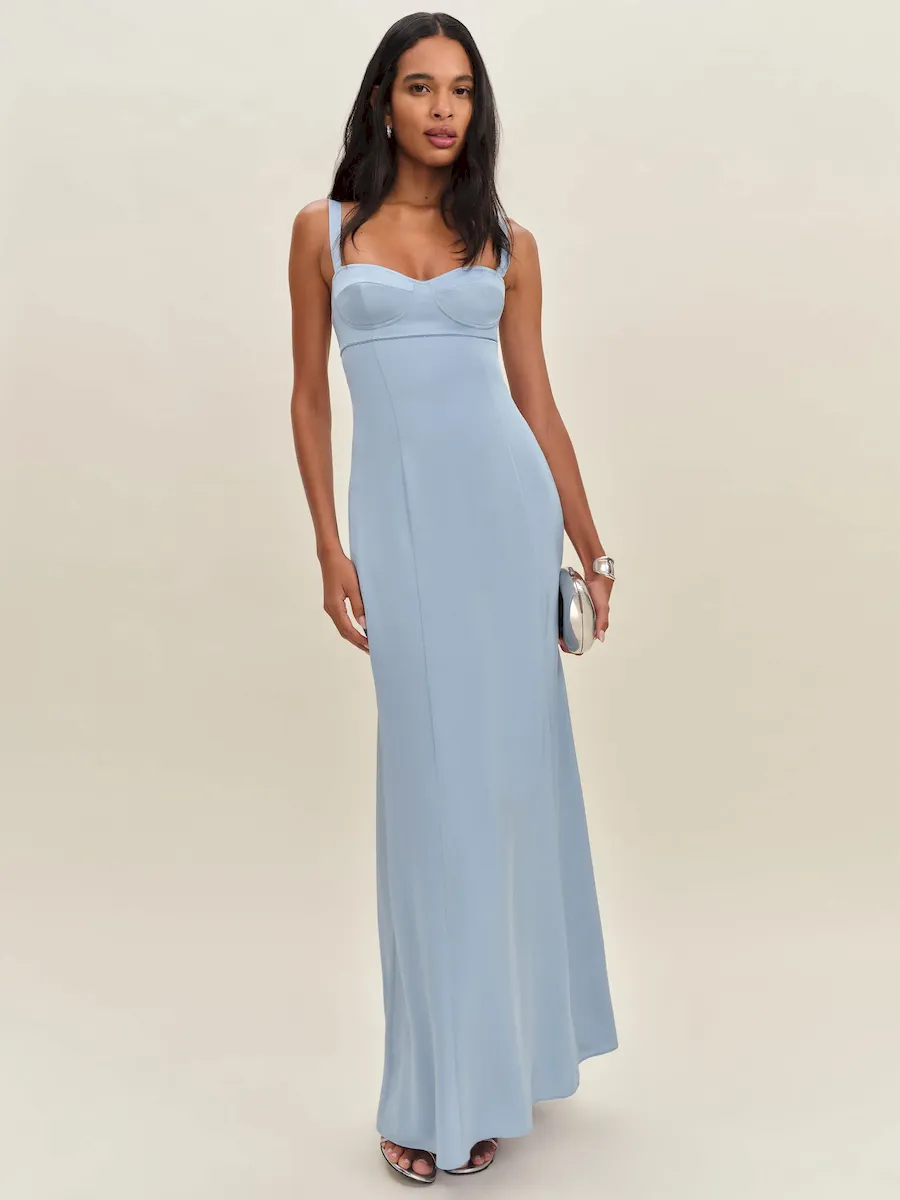 Britney Satin Dress - Image 7