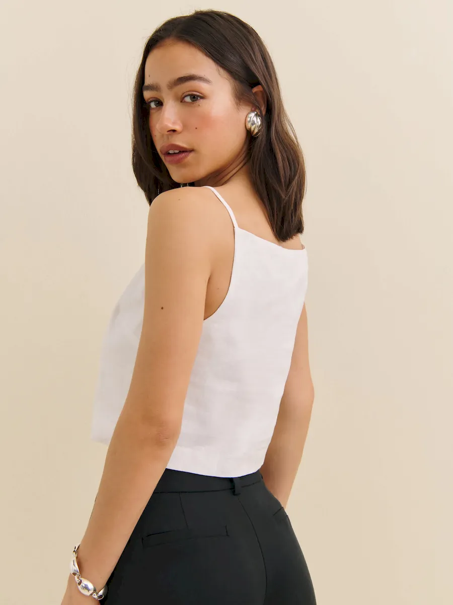 Kerri Linen Top - Image 3