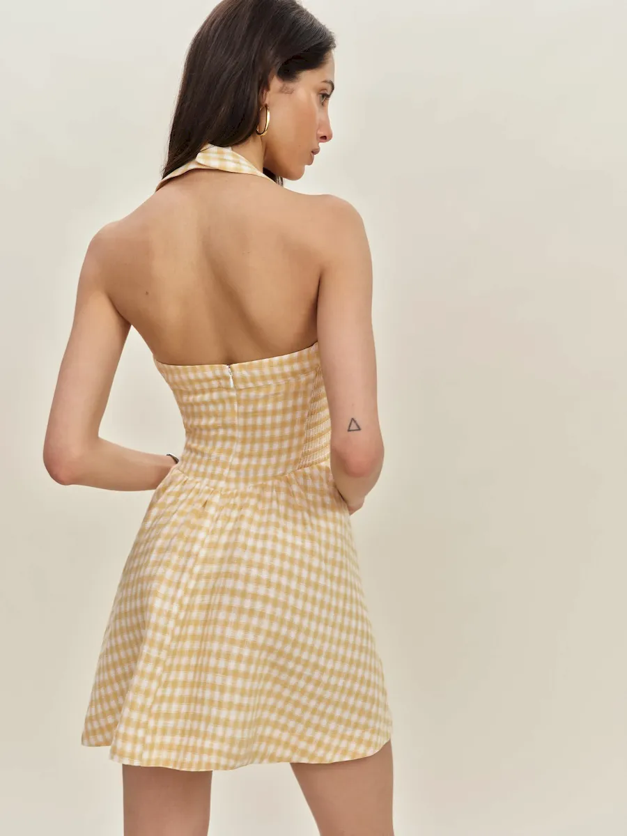 Mariela Linen Dress - Image 3