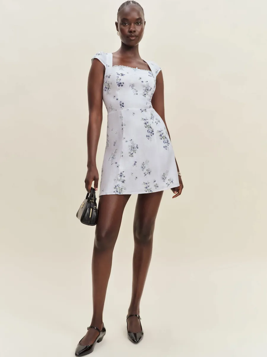 Loula Linen Dress - Image 3