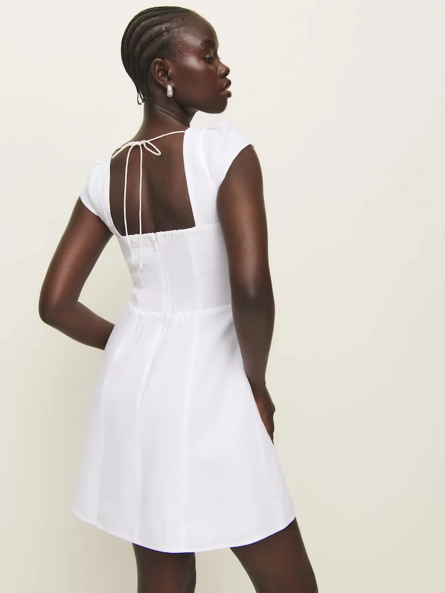 Loula Linen Dress - Image 3