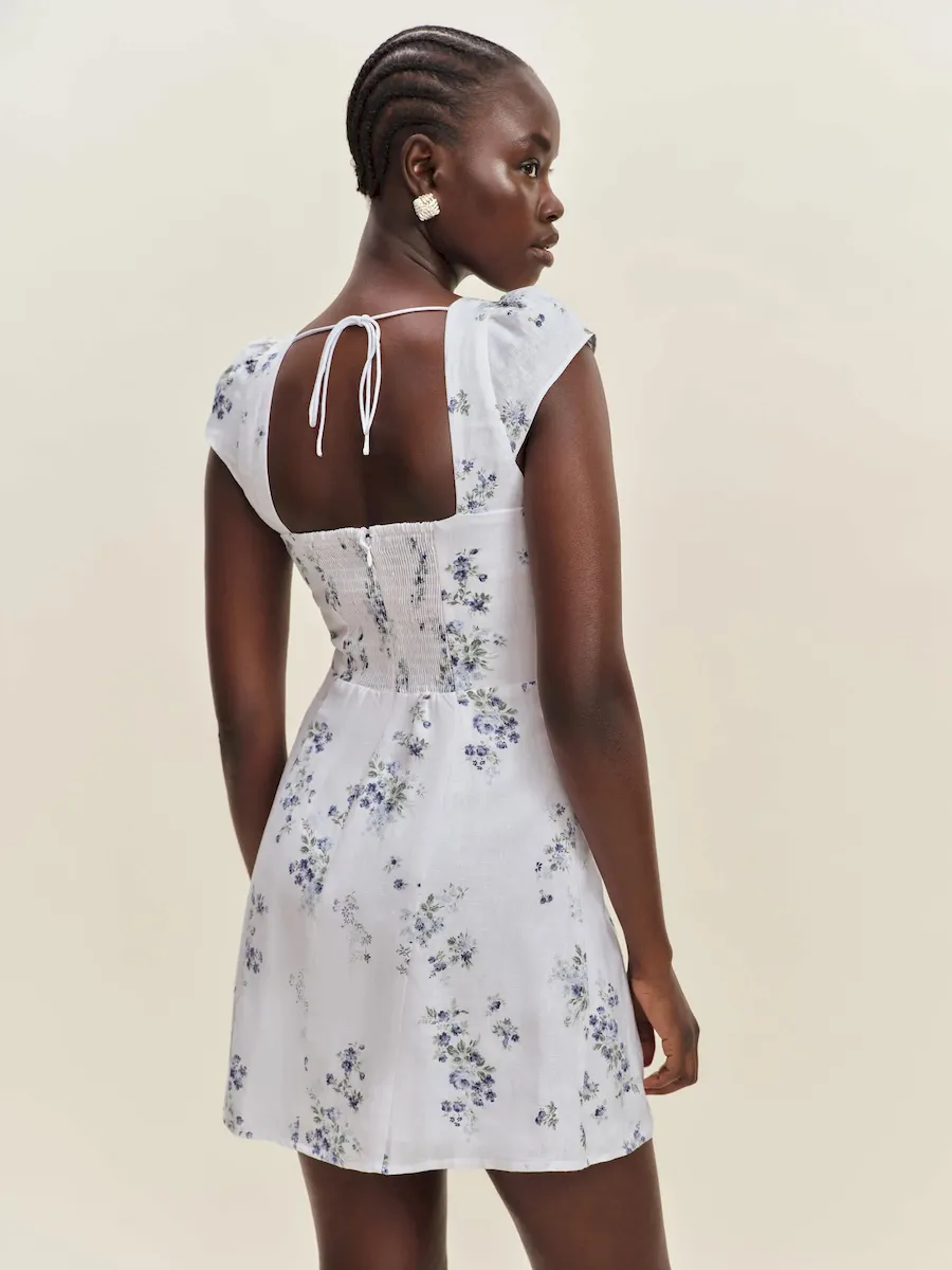 Loula Linen Dress - Image 4