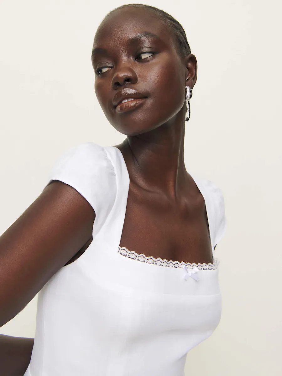 Loula Linen Dress - Image 4