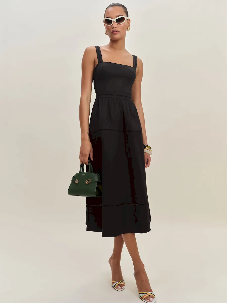 Everett Linen Dress - Image 2