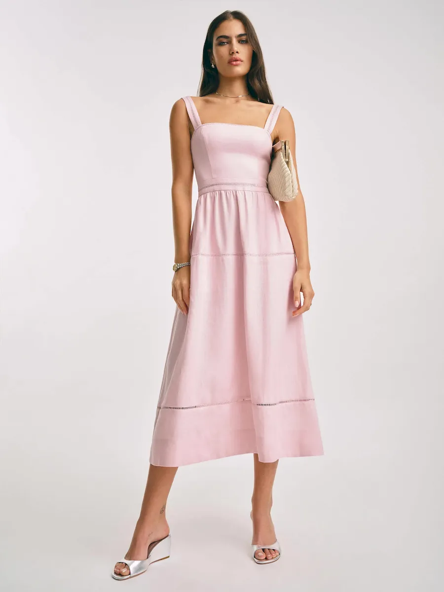 Everett Linen Dress - Image 3