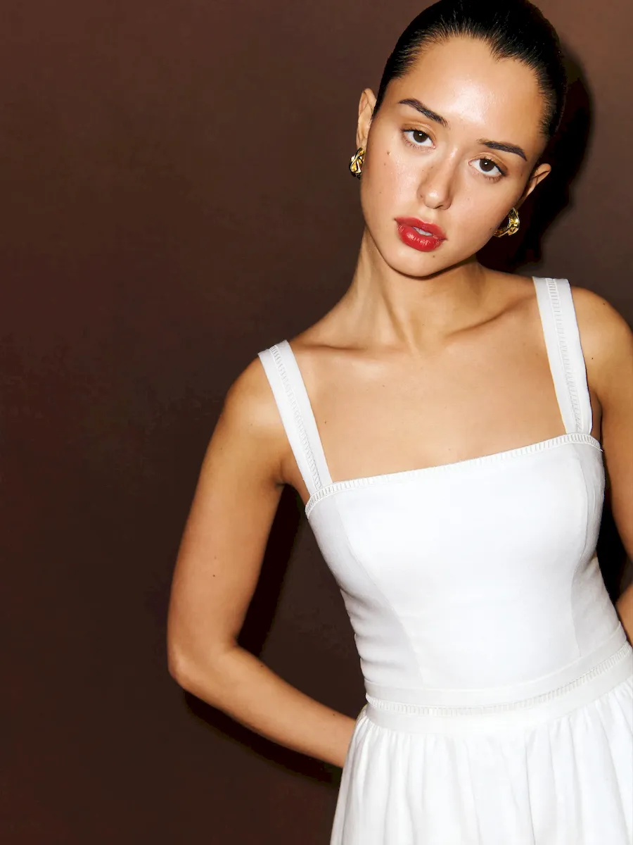 Everett Linen Dress - Image 3