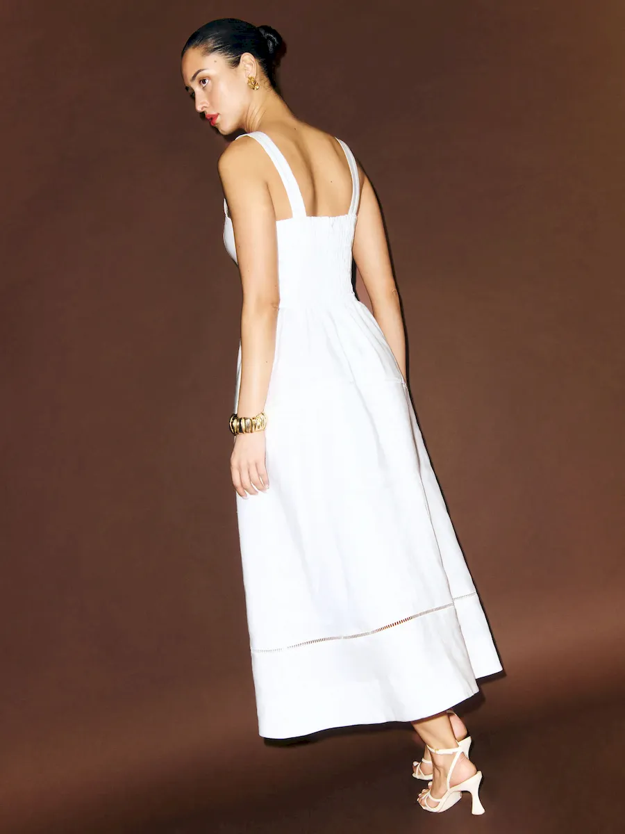 Everett Linen Dress - Image 4