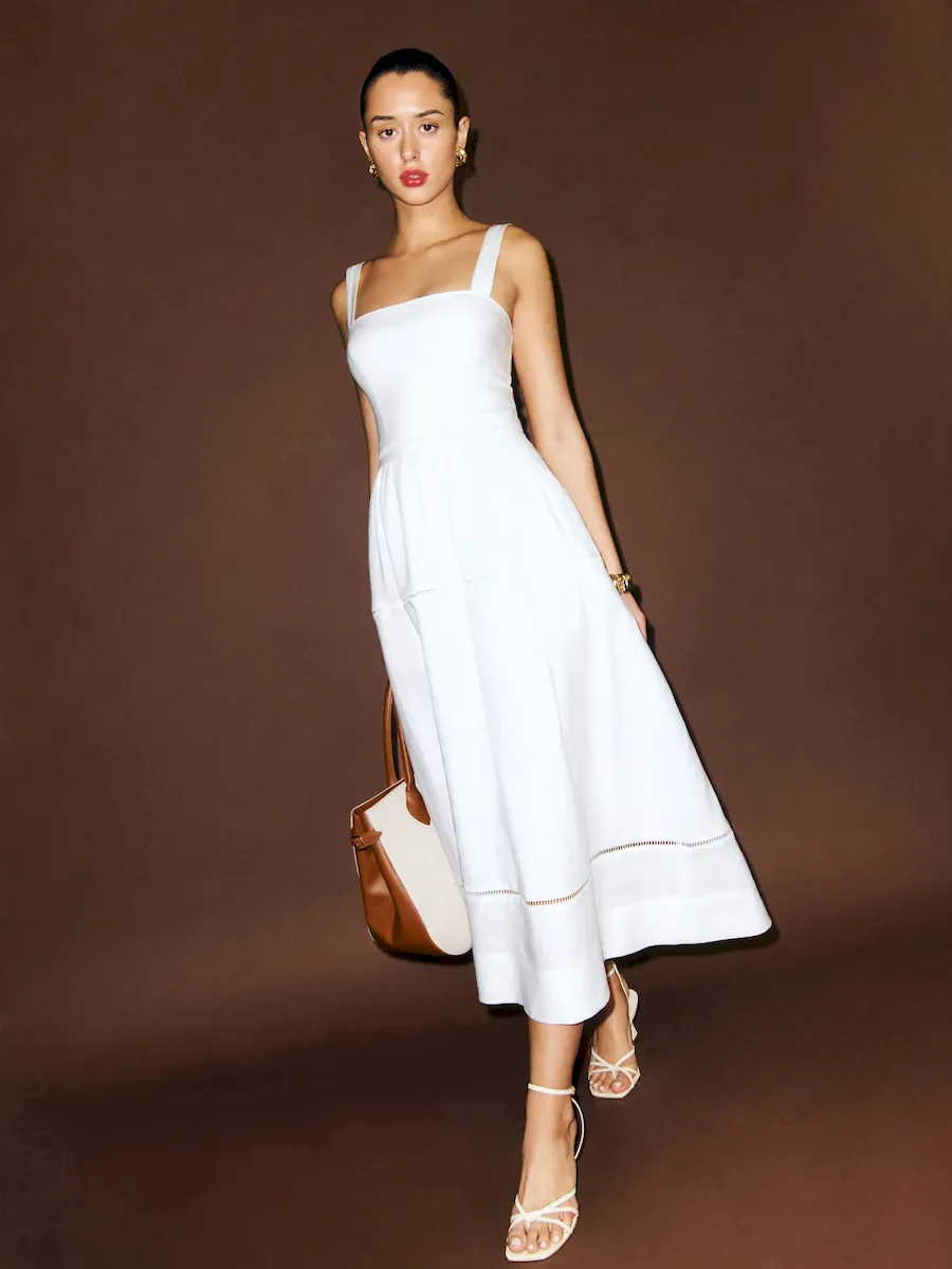Everett Linen Dress - Image 5