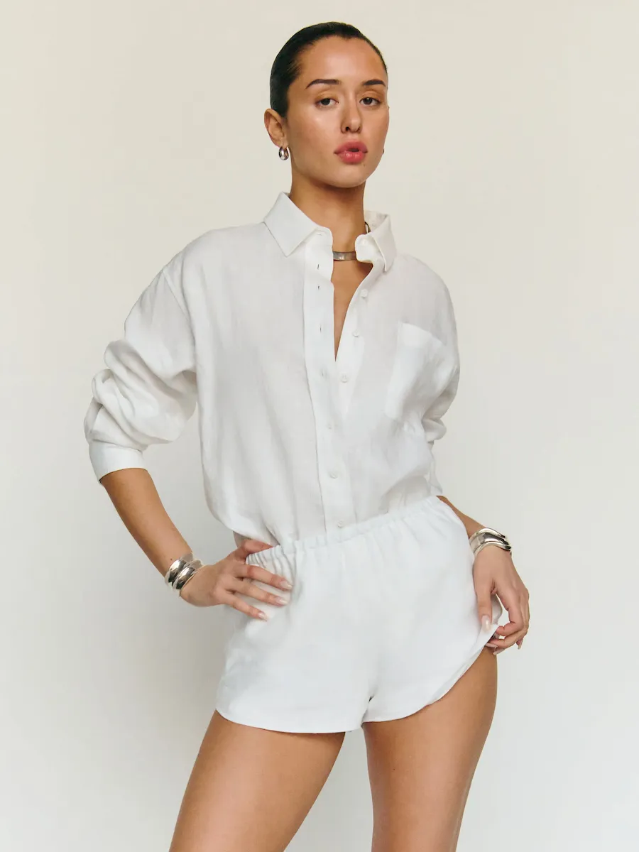 Tiffie Linen Short