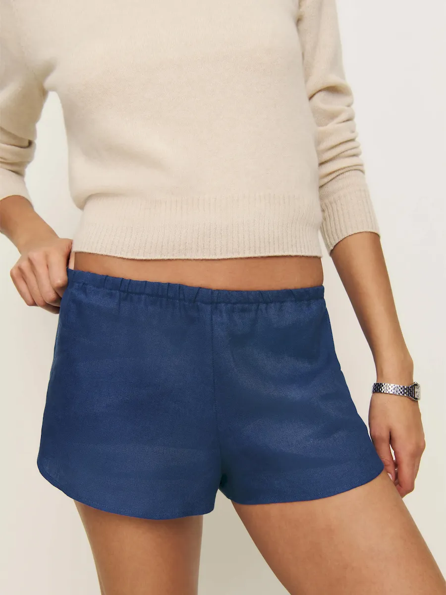 Tiffie Linen Short - Image 2